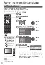 Preview for 30 page of Panasonic Viera TX-P37C10ES Operating Instructions Manual