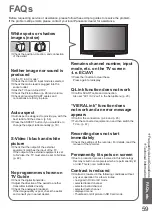 Preview for 59 page of Panasonic Viera TX-P37C10ES Operating Instructions Manual