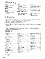 Preview for 70 page of Panasonic VIERA TX-P37X10B Operating Instructions Manual