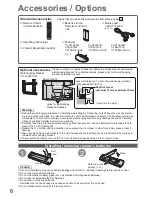 Предварительный просмотр 6 страницы Panasonic Viera TX-P37X20B Operating Instructions Manual