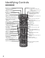 Предварительный просмотр 8 страницы Panasonic Viera TX-P37X20B Operating Instructions Manual