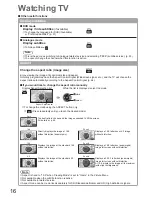 Предварительный просмотр 16 страницы Panasonic Viera TX-P37X20B Operating Instructions Manual