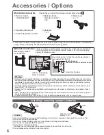 Preview for 6 page of Panasonic Viera TX-P42C2L Operating Instructions Manual