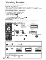 Preview for 20 page of Panasonic Viera TX-P42C2L Operating Instructions Manual