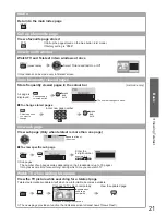 Preview for 21 page of Panasonic Viera TX-P42C2L Operating Instructions Manual