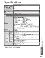 Preview for 67 page of Panasonic Viera TX-P42C2L Operating Instructions Manual