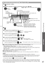 Preview for 47 page of Panasonic VIERA TX-P42CX3 Operating Instructions Manual