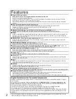 Preview for 2 page of Panasonic VIERA TX-P42G15B Operating Instructions Manual