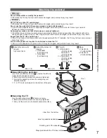 Preview for 7 page of Panasonic VIERA TX-P42G15B Operating Instructions Manual