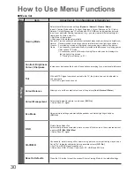 Предварительный просмотр 30 страницы Panasonic VIERA TX-P42G15B Operating Instructions Manual