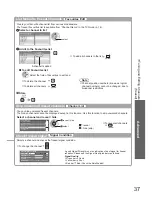 Предварительный просмотр 37 страницы Panasonic VIERA TX-P42G15B Operating Instructions Manual