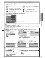 Предварительный просмотр 13 страницы Panasonic Viera TX-P42G15E Operating Instructions Manual