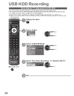 Предварительный просмотр 64 страницы Panasonic VIERA TX-P42G20BA Operating Instructions Manual