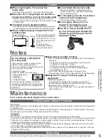 Preview for 5 page of Panasonic Viera TX-P42G20E Operating Instructions Manual