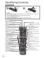 Preview for 8 page of Panasonic Viera TX-P42G20E Operating Instructions Manual