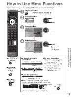 Preview for 17 page of Panasonic Viera TX-P42G20E Operating Instructions Manual