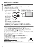 Preview for 4 page of Panasonic Viera TX-P42G30B Operating Instructions Manual