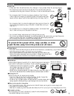 Preview for 5 page of Panasonic Viera TX-P42G30B Operating Instructions Manual