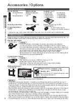 Preview for 6 page of Panasonic Viera TX-P42G30B Operating Instructions Manual