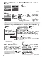 Preview for 22 page of Panasonic Viera TX-P42G30B Operating Instructions Manual