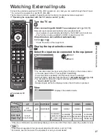 Preview for 27 page of Panasonic Viera TX-P42G30B Operating Instructions Manual