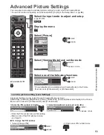 Preview for 53 page of Panasonic Viera TX-P42G30B Operating Instructions Manual