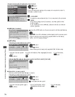 Preview for 76 page of Panasonic Viera TX-P42G30B Operating Instructions Manual