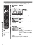 Preview for 78 page of Panasonic Viera TX-P42G30B Operating Instructions Manual