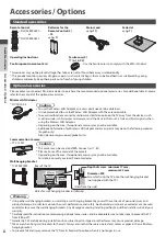 Предварительный просмотр 6 страницы Panasonic Viera TX-P42G30Y Operating Instructions Manual