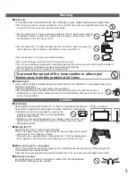 Предварительный просмотр 5 страницы Panasonic Viera TX-P42GT20B Operating Instructions Manual