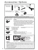 Предварительный просмотр 6 страницы Panasonic Viera TX-P42GT20B Operating Instructions Manual