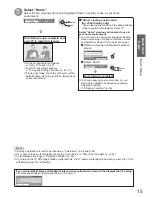 Предварительный просмотр 15 страницы Panasonic Viera TX-P42GT20B Operating Instructions Manual