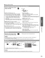 Предварительный просмотр 19 страницы Panasonic Viera TX-P42GT20B Operating Instructions Manual