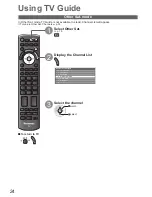 Предварительный просмотр 24 страницы Panasonic Viera TX-P42GT20B Operating Instructions Manual