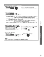 Предварительный просмотр 59 страницы Panasonic Viera TX-P42GT20B Operating Instructions Manual