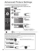 Предварительный просмотр 66 страницы Panasonic Viera TX-P42GT20B Operating Instructions Manual