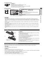 Preview for 7 page of Panasonic Viera TX-P42GT30B Operating Instructions Manual