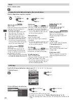 Preview for 20 page of Panasonic Viera TX-P42GT30B Operating Instructions Manual