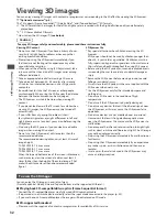 Preview for 32 page of Panasonic Viera TX-P42GT30B Operating Instructions Manual