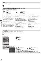 Preview for 20 page of Panasonic Viera TX-P42GT30E Operating Instructions Manual