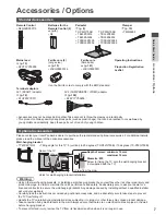 Предварительный просмотр 7 страницы Panasonic Viera TX-P42GT50B Operating Instructions Manual