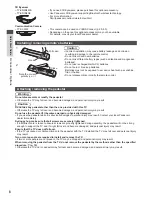 Предварительный просмотр 8 страницы Panasonic Viera TX-P42GT50B Operating Instructions Manual