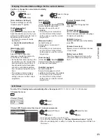 Предварительный просмотр 23 страницы Panasonic Viera TX-P42GT50B Operating Instructions Manual