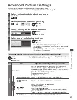 Предварительный просмотр 67 страницы Panasonic Viera TX-P42GT50B Operating Instructions Manual