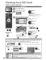 Preview for 50 page of Panasonic VIERA TX-P42S10B Operating Instructions Manual