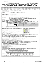 Panasonic VIERA TX-P42S10B Technical Information preview