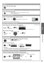 Предварительный просмотр 21 страницы Panasonic Viera TX-P42S20E Operating Instructions Manual