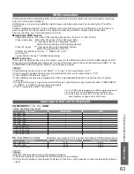 Preview for 63 page of Panasonic Viera TX-P42S20L Operating Instructions Manual