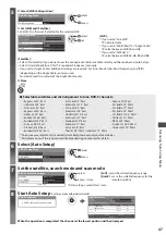 Предварительный просмотр 47 страницы Panasonic Viera TX-P42ST32Y Operating Instructions Manual