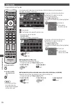 Предварительный просмотр 72 страницы Panasonic Viera TX-P42ST32Y Operating Instructions Manual